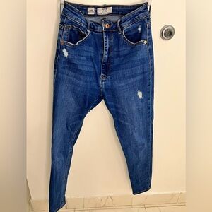 Bershka super high rise skinny jean